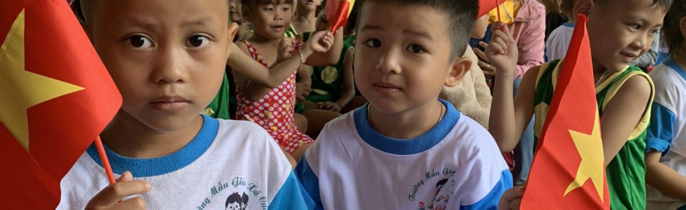 Trẻ tham gia các ngày hội, ngày lễ của nhà trường