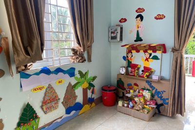 Công tác trang trí lớp đầu năm học 2023-2024 tại các điểm lớp